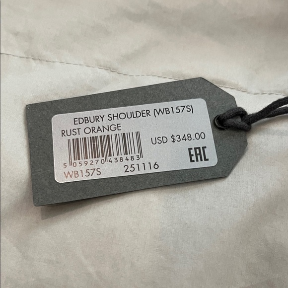 All Saints Tan Leather Shoulder Bag - Picture 5 of 10